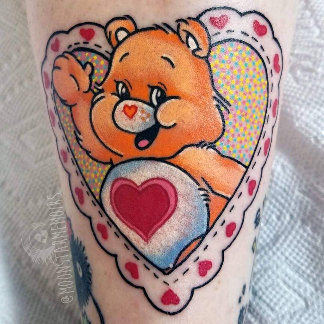 small tattoos- Small Teddy Bear Tattoo Design - Tattoo Insider